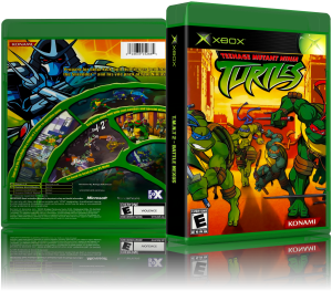 Teenage Mutant Ninja Turtles (USA)3D Boxes Back Front